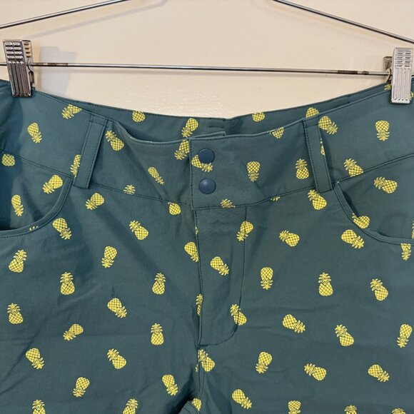 NWOT - Wild Rye Freel pineapple mountain bike shorts - size 12 - Picture 4 of 6